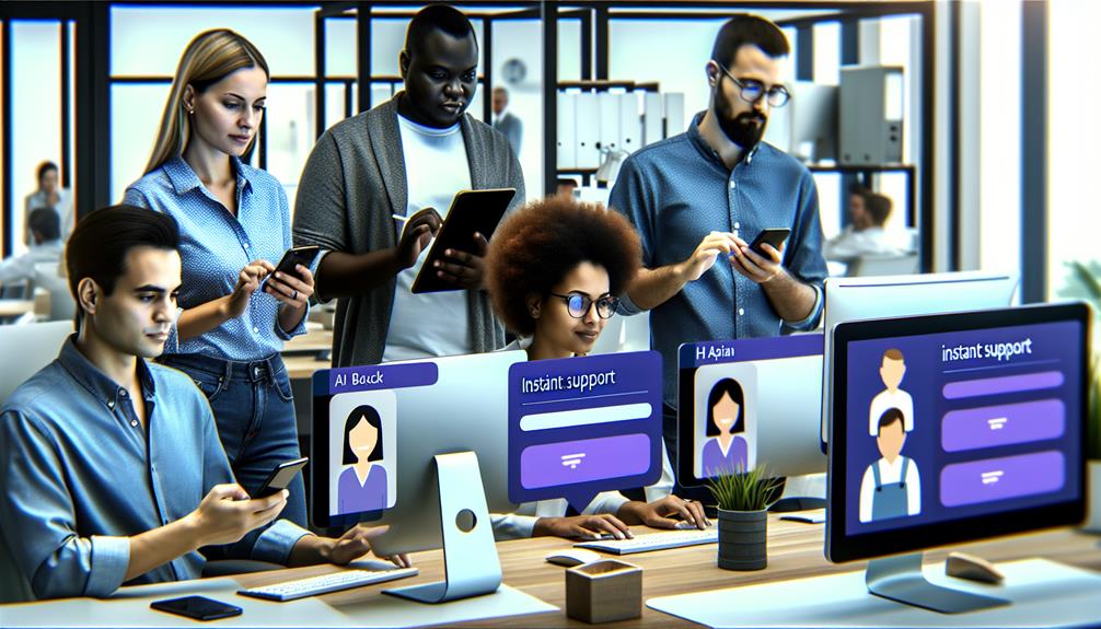efficient chatbot assistance for employees