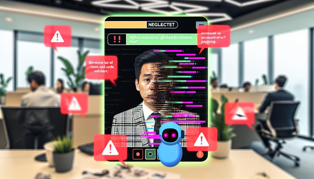 neglecting chatbot maintenance risks