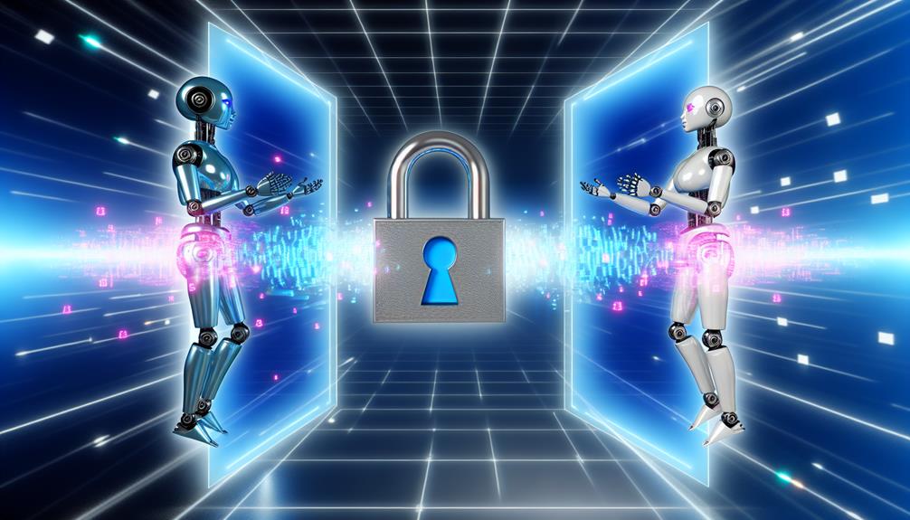 secure communication with chatbots